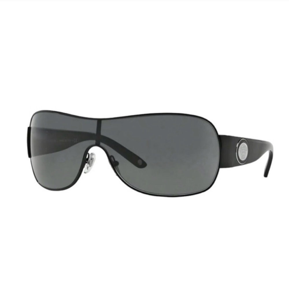 Versace black sunglasses mod210 1009/87 120 3n